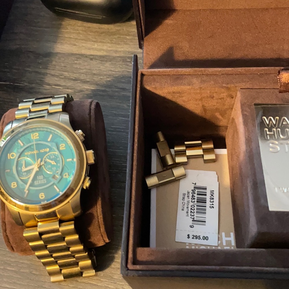 Michael kors 8315 watch stop hunger oversized